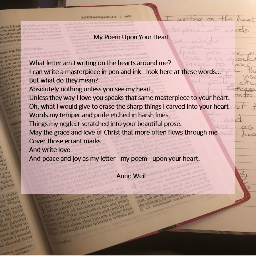 20180624 My Poem upon Your Heart