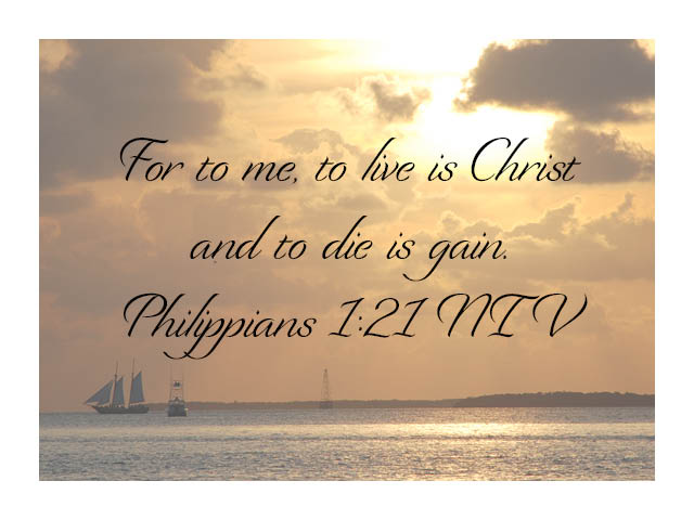 20190429 To Live Is Christ